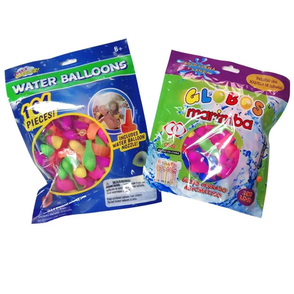 Outdoor Activities Air Water Bomb Balloon Pump Automatic Sealing Water Toy