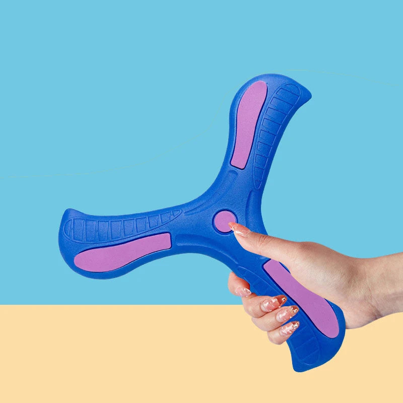 Boomerang Soft Three-leaf Cross Adult-kids Interactive Outdoor Toy