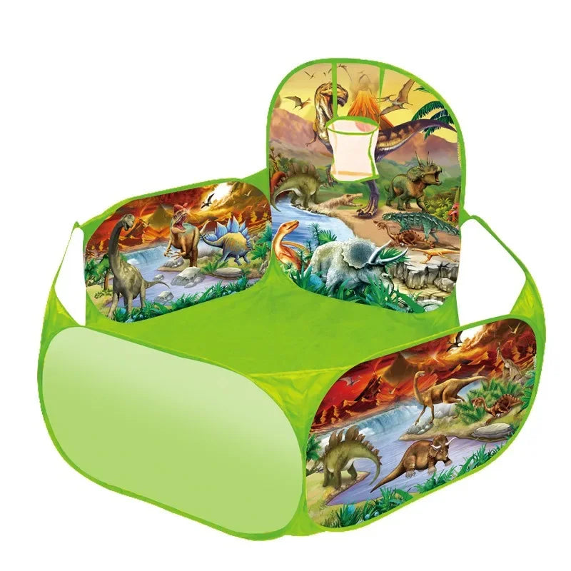 Children Ball Pool Tent Portable Foldable Ball Pit Play Tent with Basket