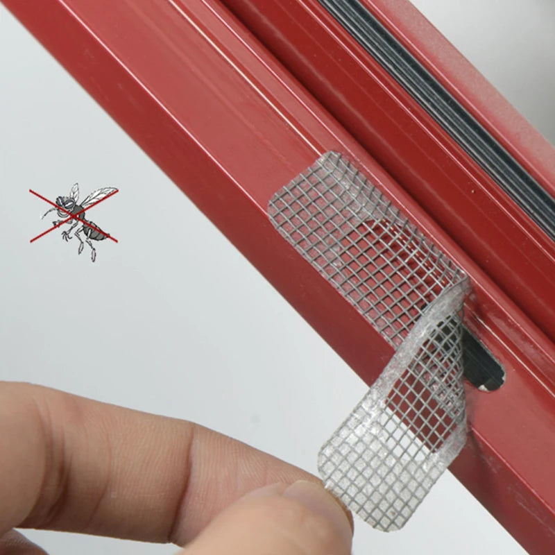 1/5/10 pcs Window Screen Patch Exhaust Door Drainage Hole Anti-mosquito Mesh Screen