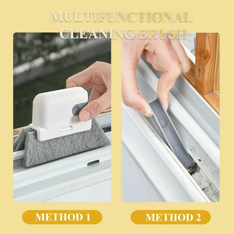 Household cleaning tool for window track, scouring Door track pad gap cleaner