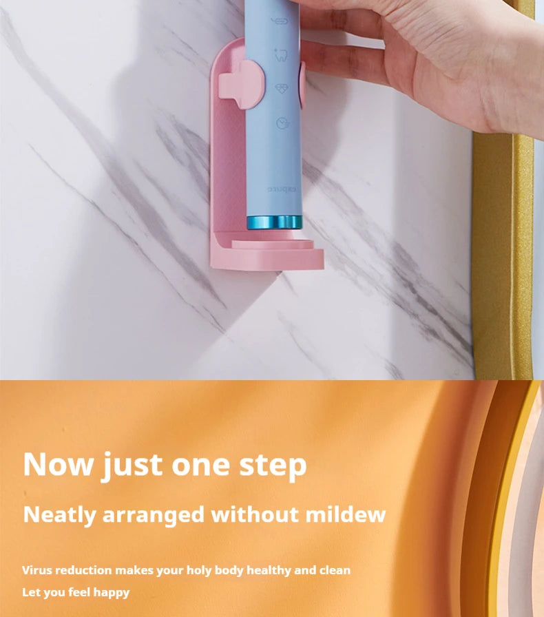 Wall Mounted Electronic Toothbrush Holder