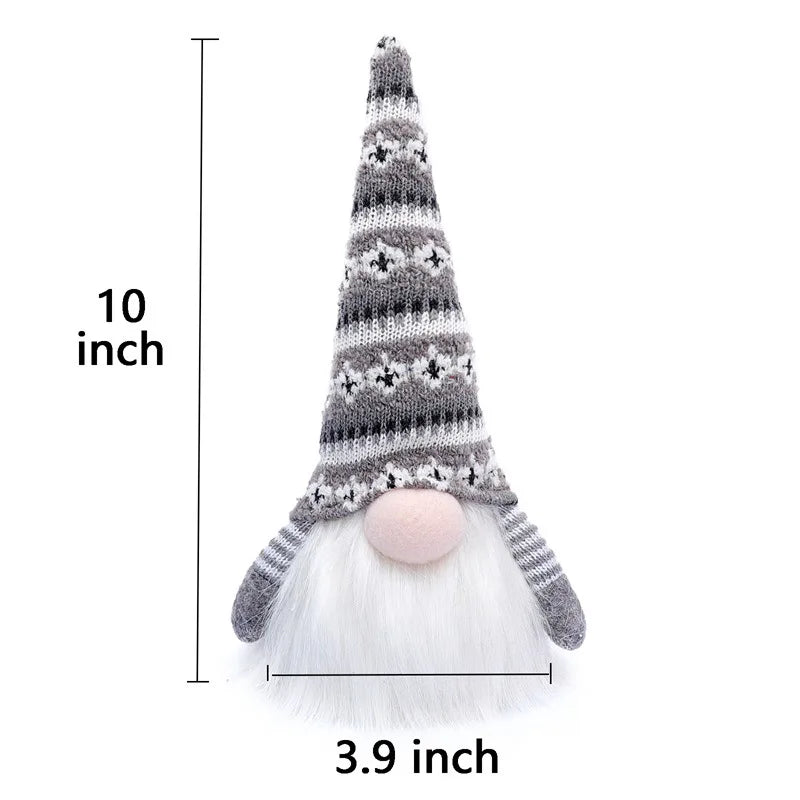 20/30cm LED Faceless Doll Elf Gnome with Lights Festive Decoration Home Navidad Gift
