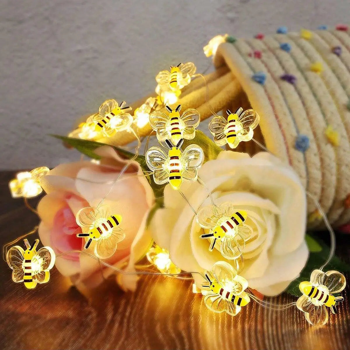Whimsy with Bee String Lights