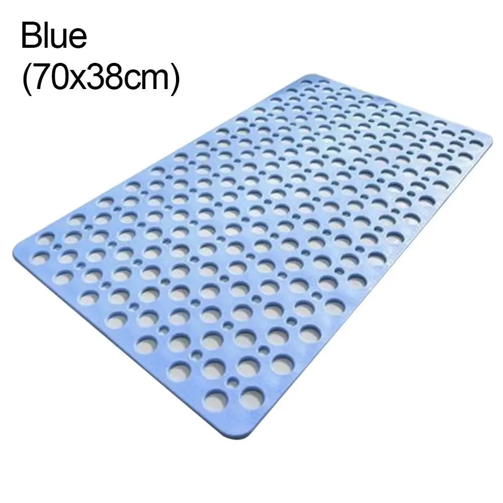 Non-Slip Bath Mat with Drain Holes
