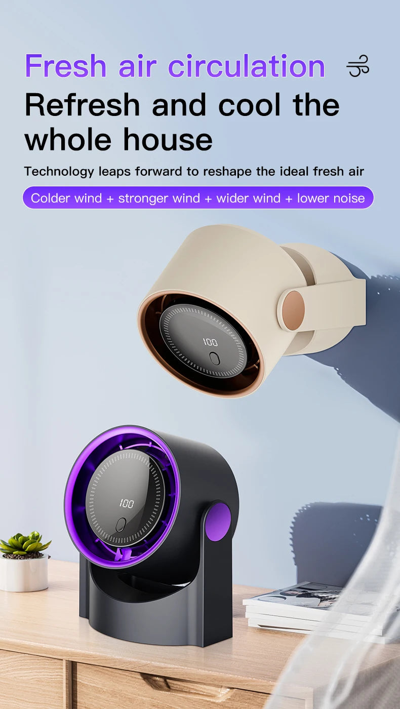 USB Smart Electric Fan