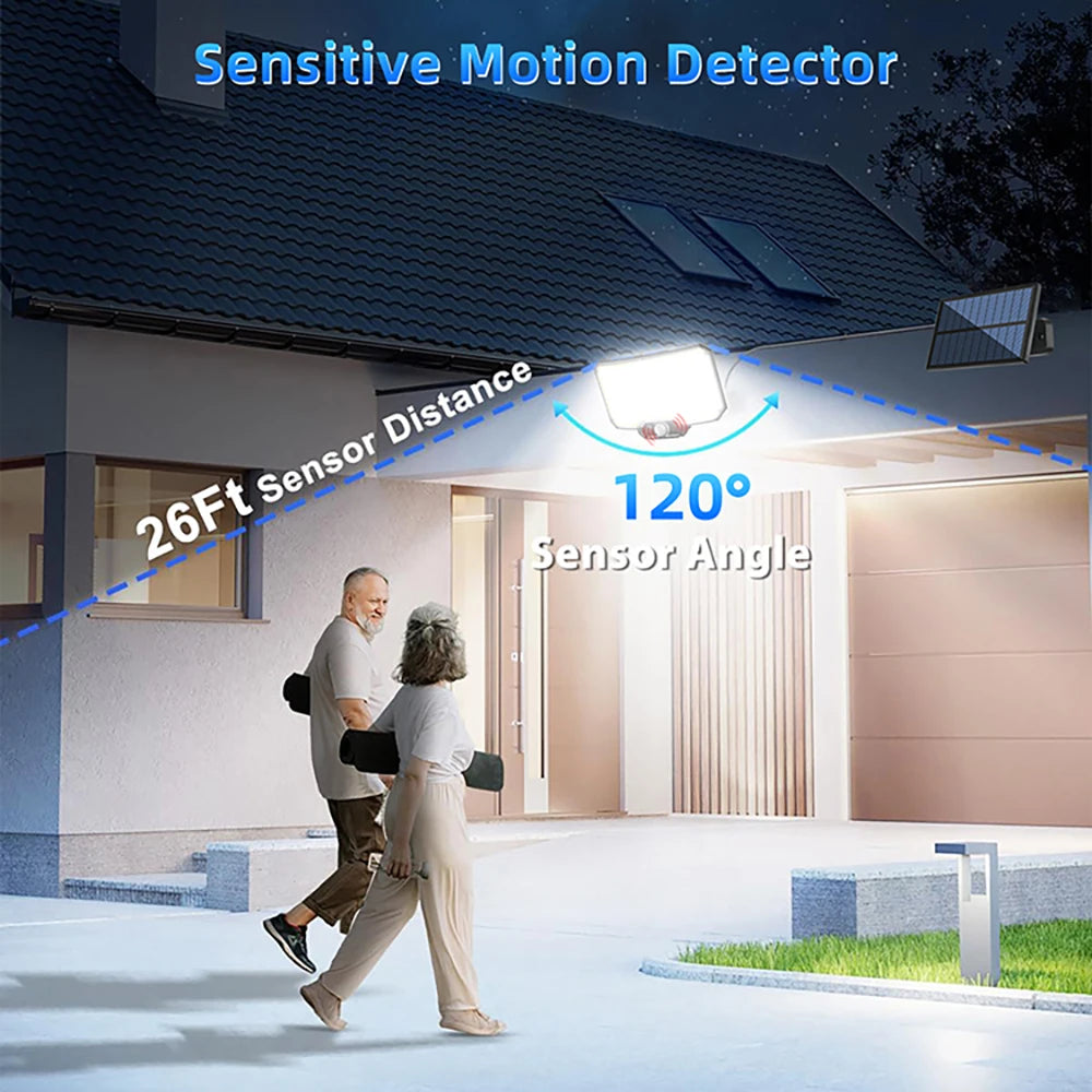Outdoor Security with Solar Flood Lights