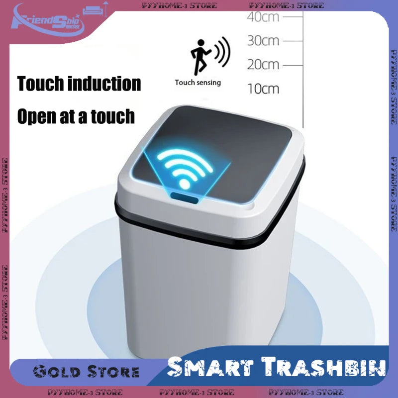 Smart Trashbin Automatic Sensor Large Capacity Touchless for Home