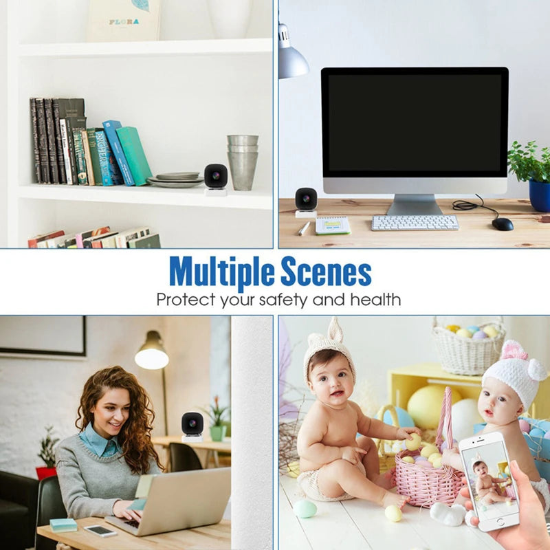 4K Camera IP/AP Remote Monitor Cloud Storage Audio Motion Detection Camcorder