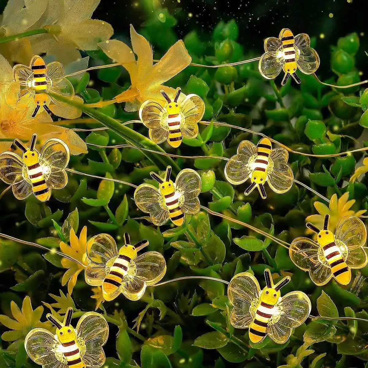 Whimsy with Bee String Lights