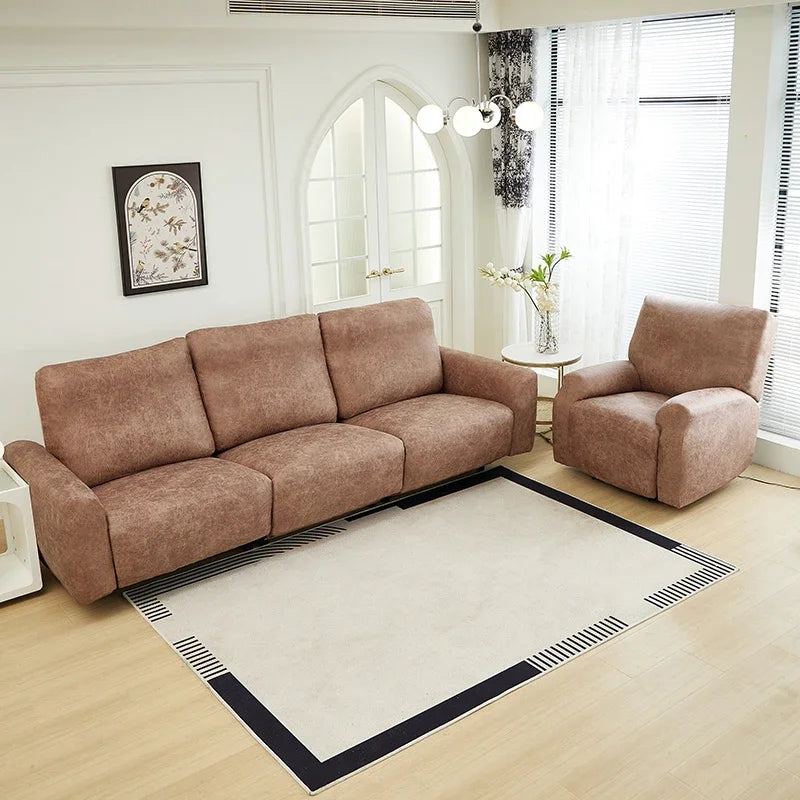 Stretch PU leather waterproof Recliner Cover Couch Cover for Recliner Sofa chair Cover