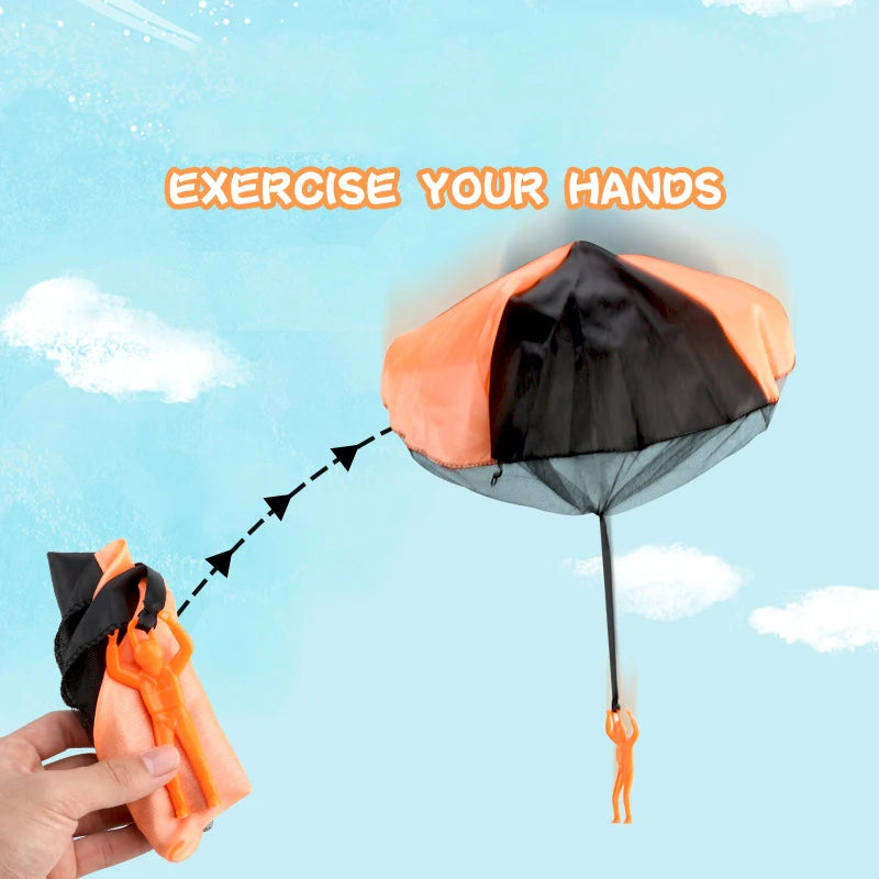 Decompression Mini Parachute Indoor Outdoor Sport Toy for Parent-child