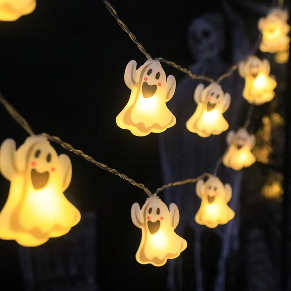 Halloween Decoration LED String Lights Hanging Lamp,Home Outdoor Lantern Props