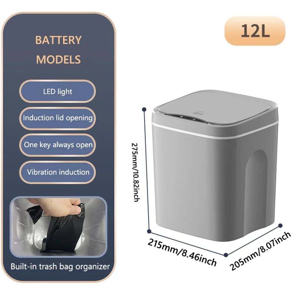 Waste Management with Our Smart Sensor Trash Can
