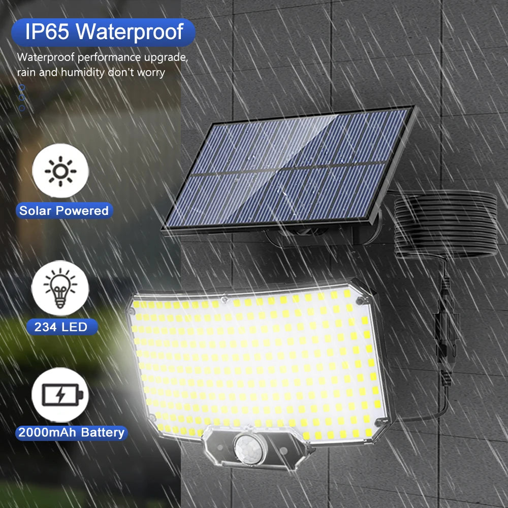 Outdoor Security with Solar Flood Lights