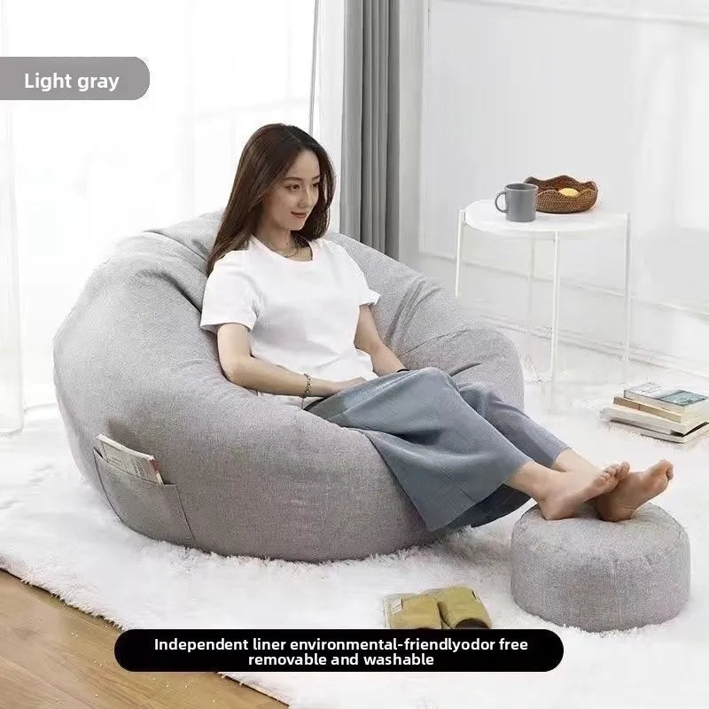 Lazy Sofa Bean Bag Tatami Living Room Recliner Small Apartment Leisure Chair