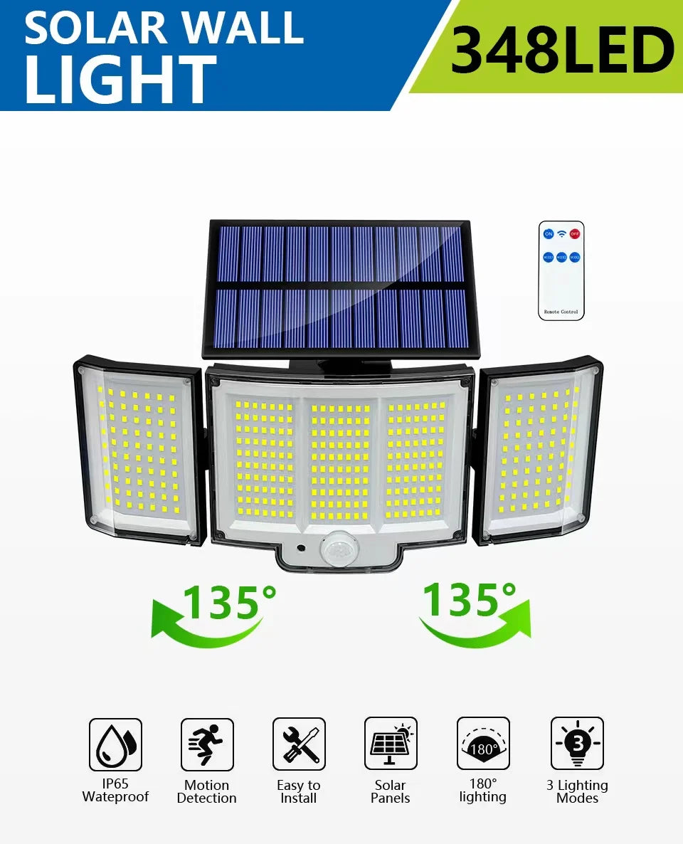 Outdoor Security with Solar Flood Lights