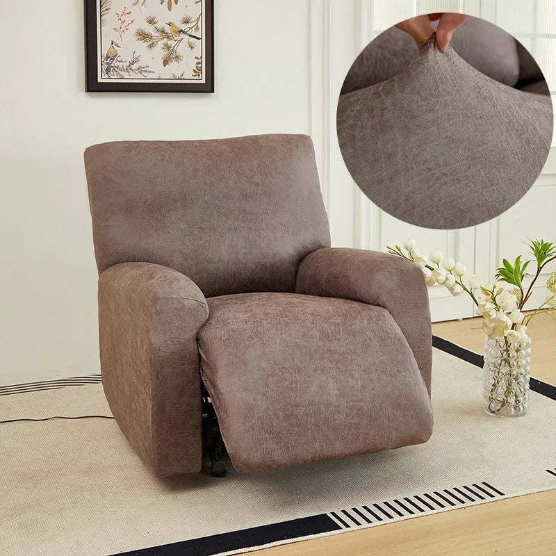 Stretch PU leather waterproof Recliner Cover Couch Cover for Recliner Sofa chair Cover