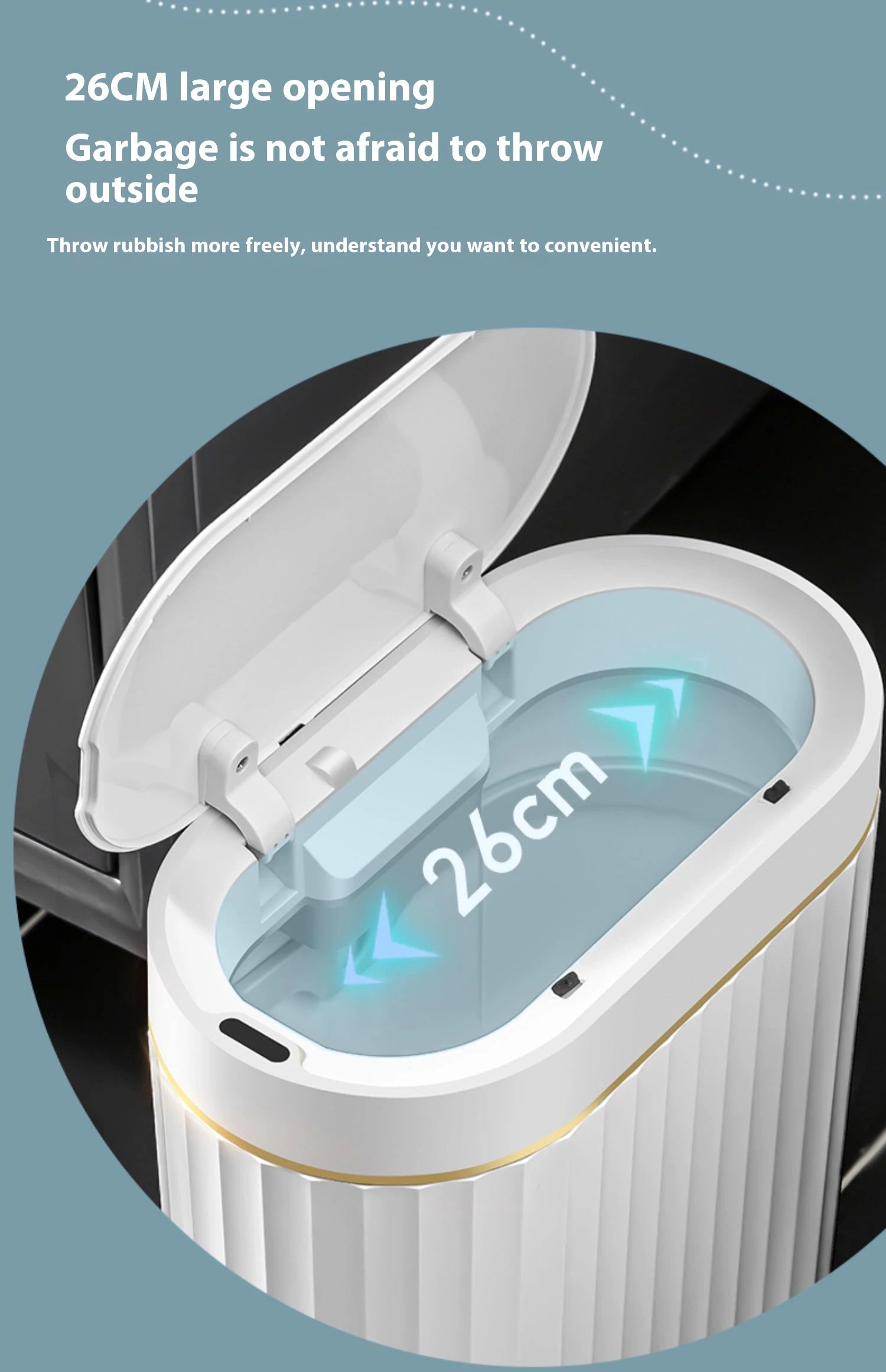 7L Smart Sensor Trash Bin