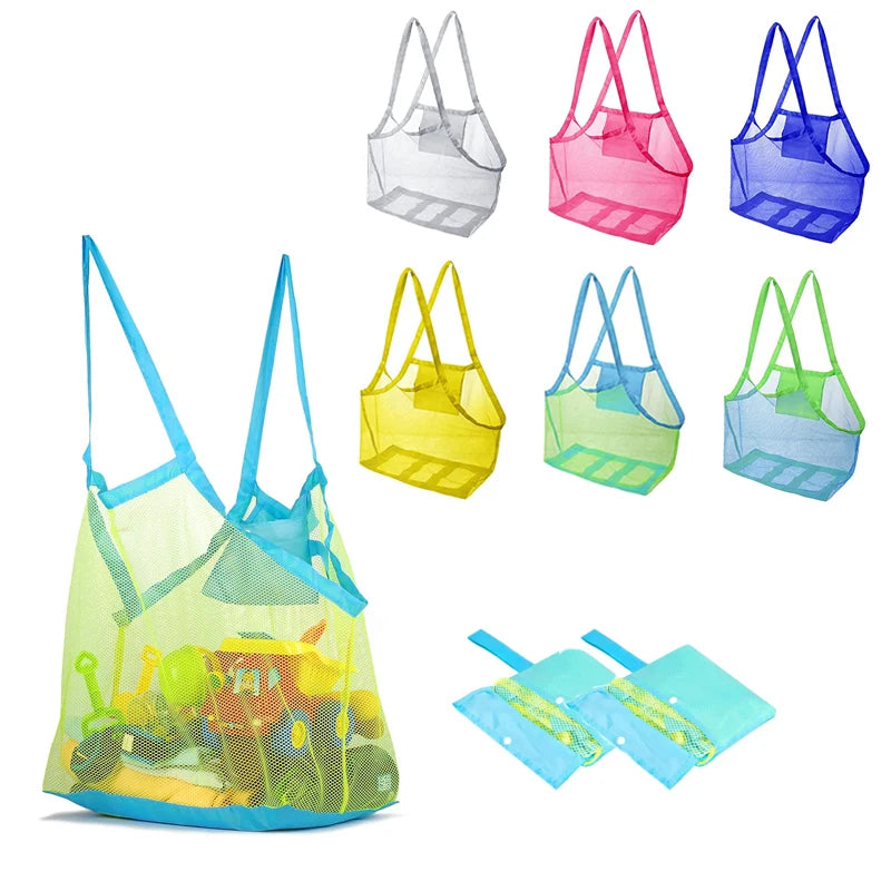 Children Sand Away portable Mesh Bag for Toys & Cosmetic