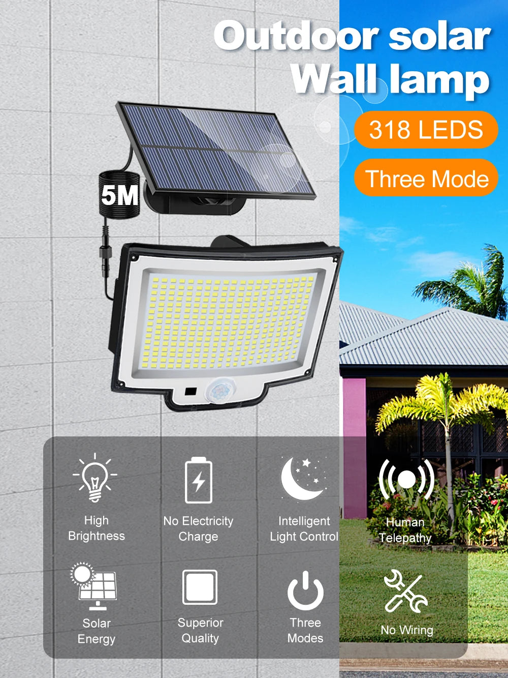 Outdoor Security with Solar Flood Lights