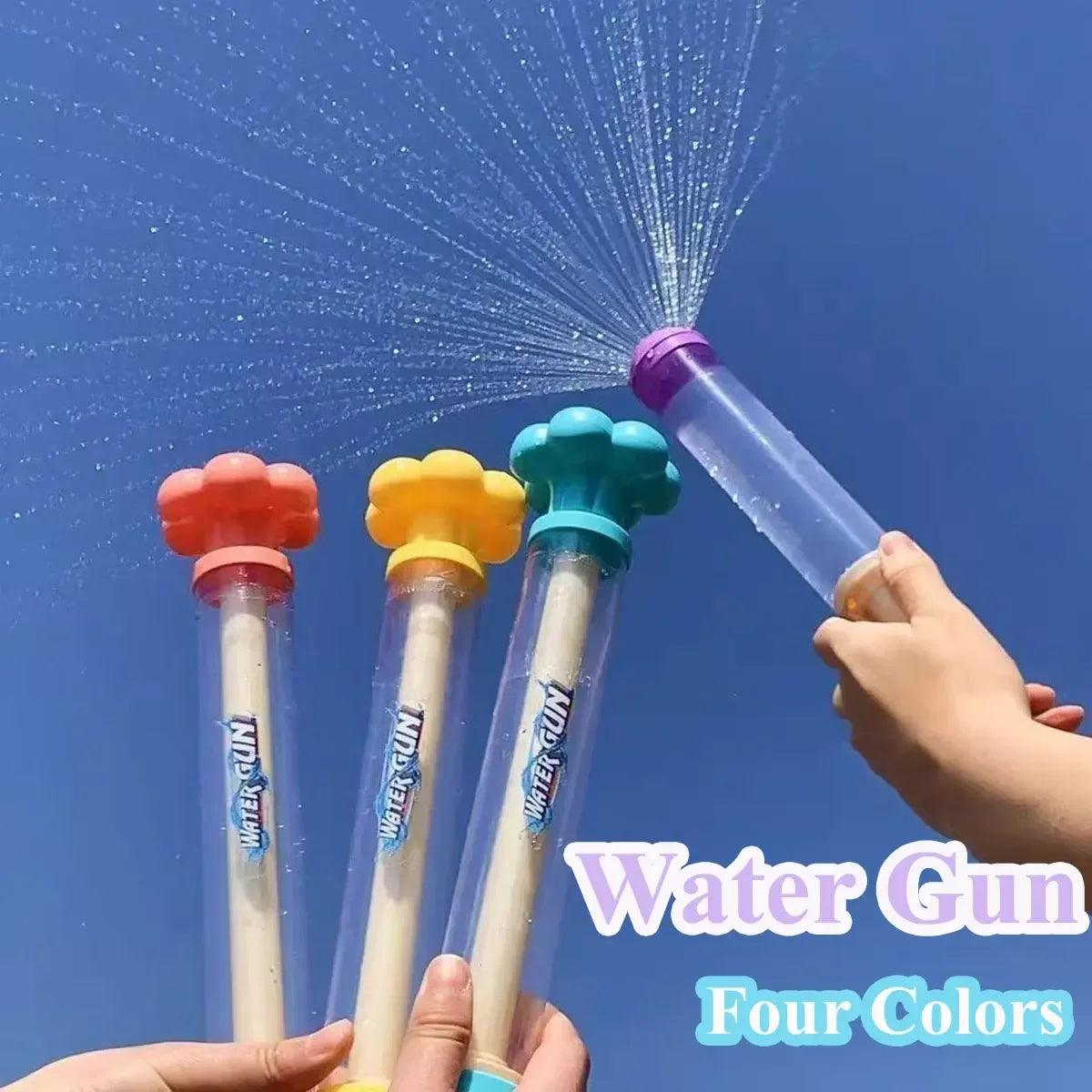Water Guns for Kids Squirt 3 Types of Nozzles Water Blaster Pistol