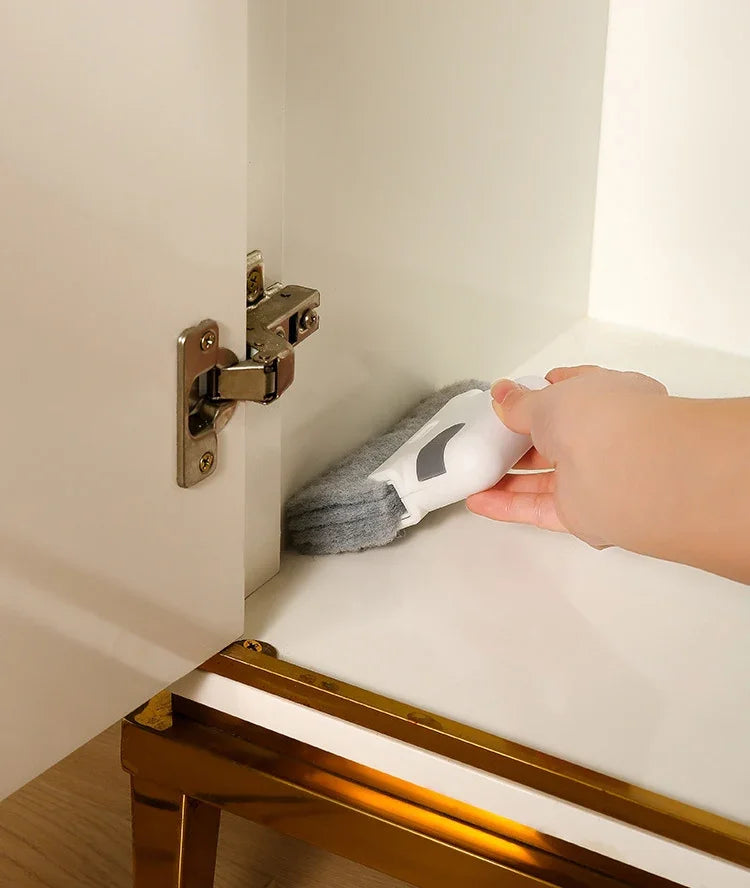 Household cleaning tool for window track, scouring Door track pad gap cleaner