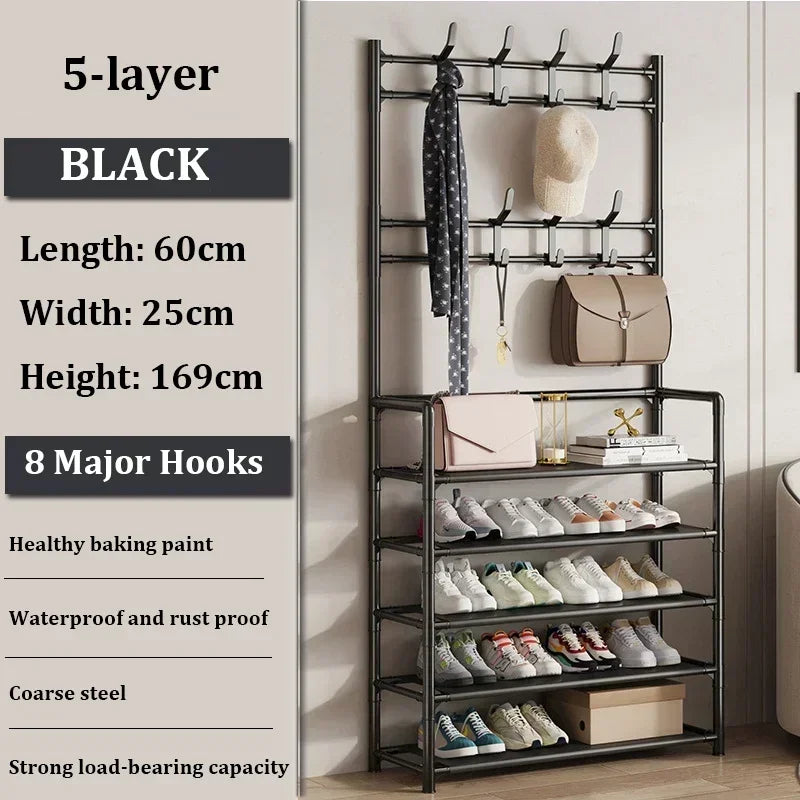 Multi-Layer Shoe Rack and Organizer