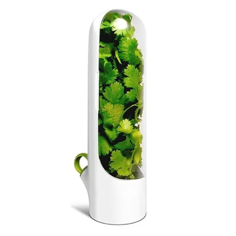 Herb Saver Storage Container Fresh Herb Keeper Fresh Preservation Bottle