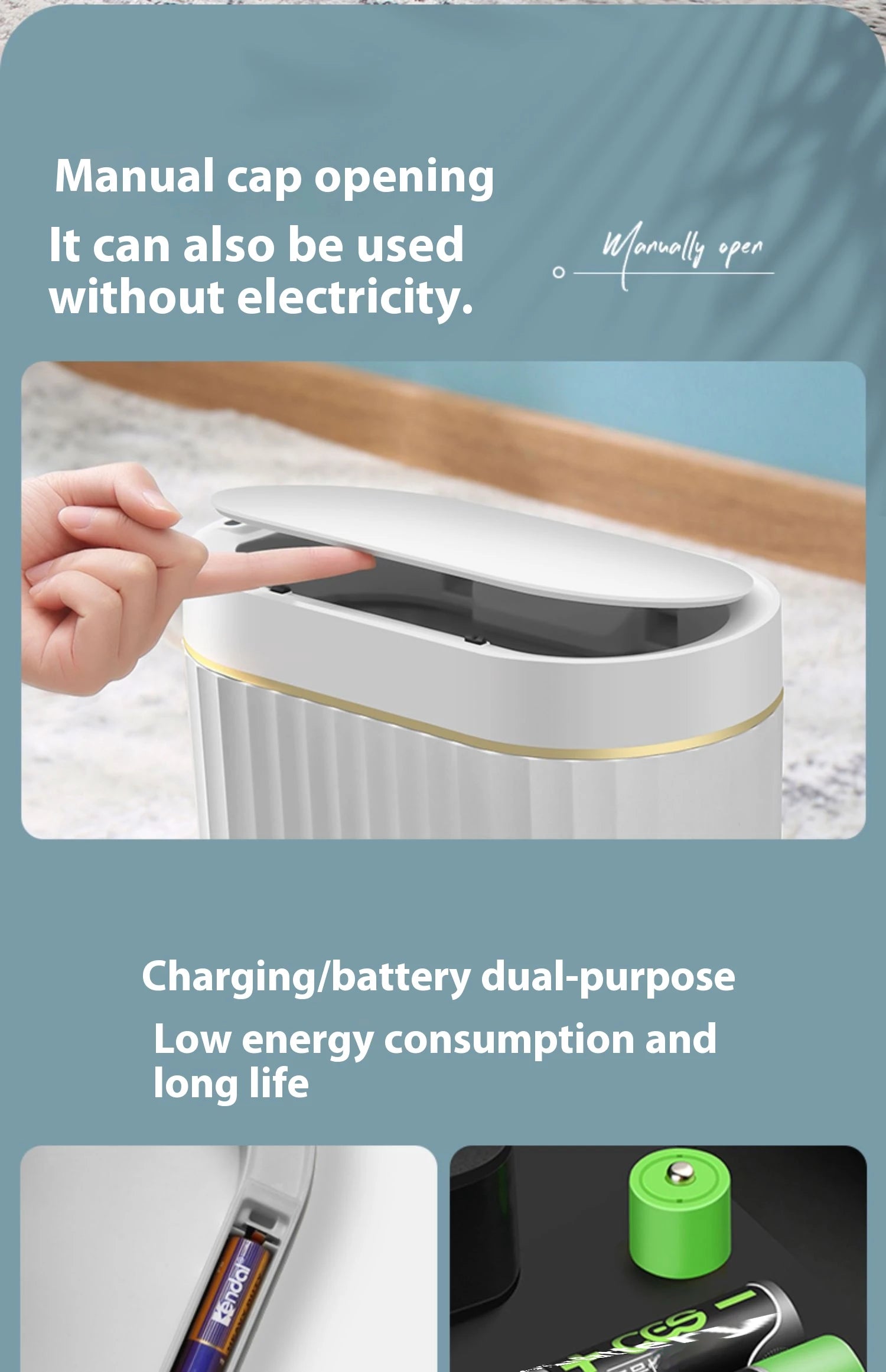 7L Smart Sensor Trash Bin