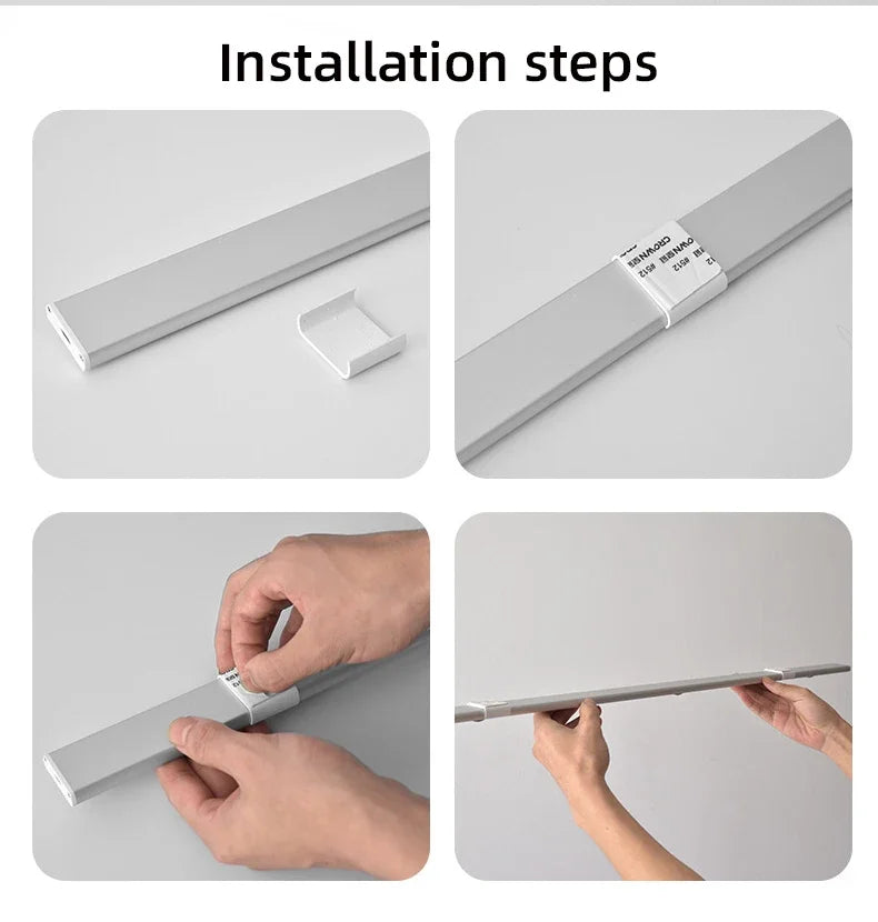 LED Motion Sensor Wireless Ultra Thin Night Light USB