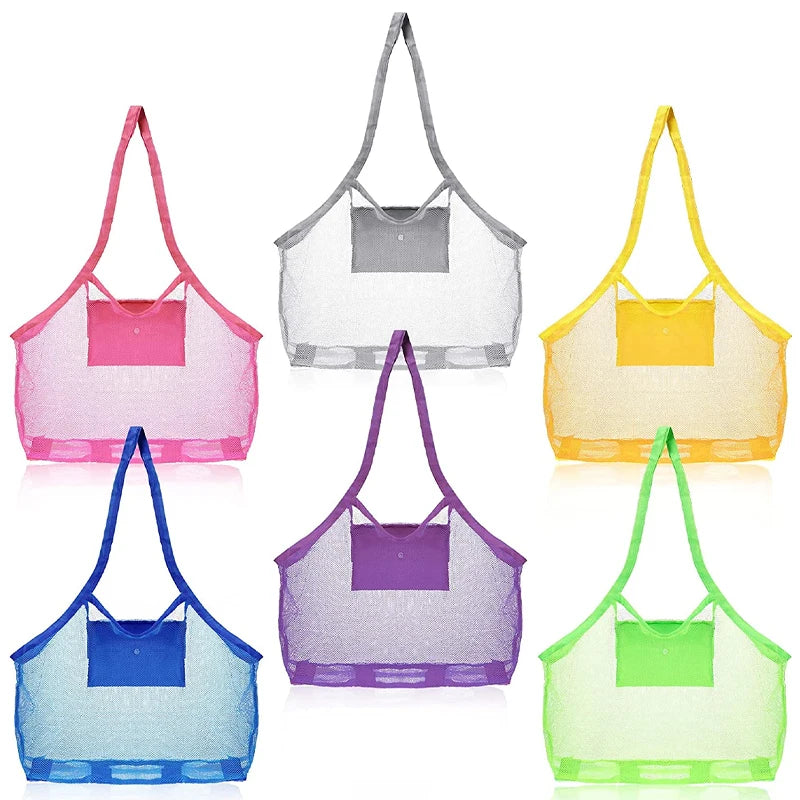 Children Sand Away portable Mesh Bag for Toys & Cosmetic