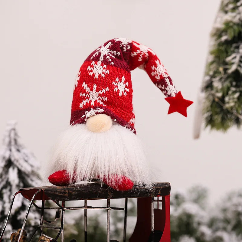 20/30cm LED Faceless Doll Elf Gnome with Lights Festive Decoration Home Navidad Gift
