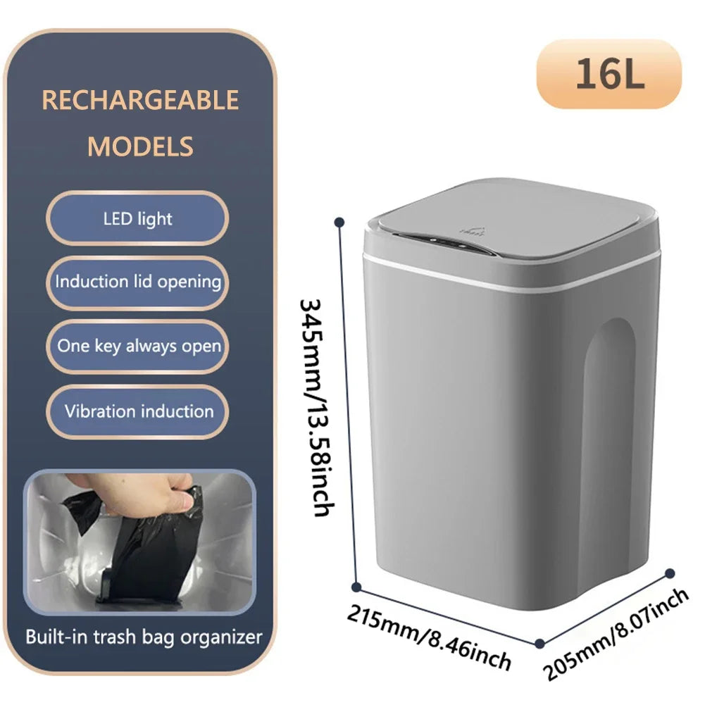 Waste Management with Our Smart Sensor Trash Can