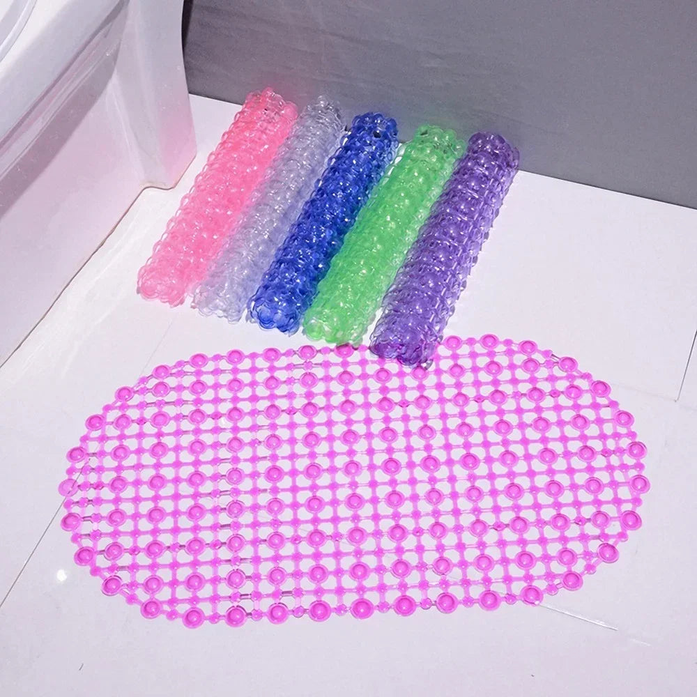 PVC Anti-Skid Bath Mat with Suction Cups