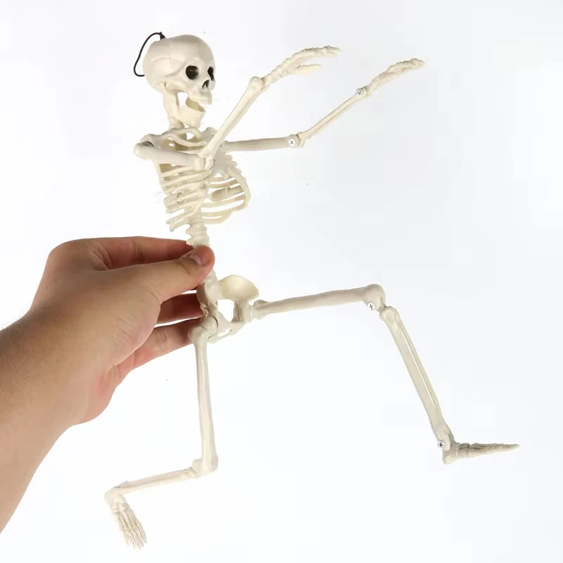 Halloween Home Decor Skeleton Head Outdoor Scary Props Realistic Skull Prank