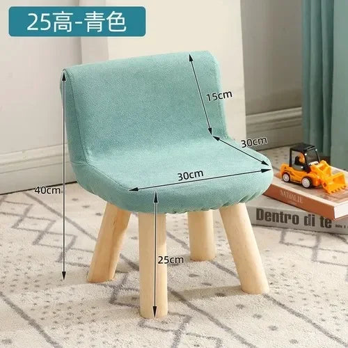 Children's small sofa chair, single person reading corner, reading lazy room backrest seat