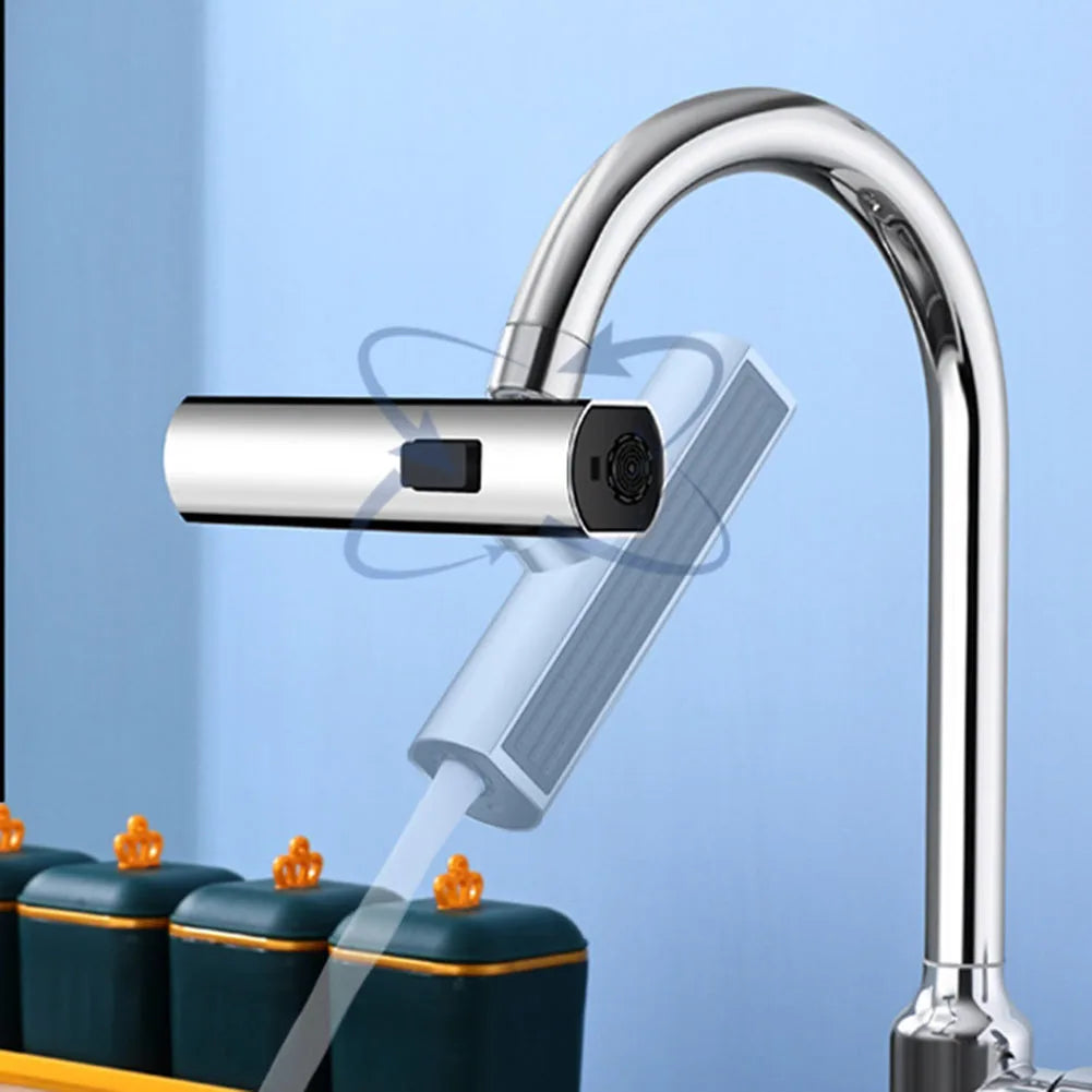 Waterfall Faucet Head Kitchen Bathroom Multifunctional Nozzle Anti Splashing Tap