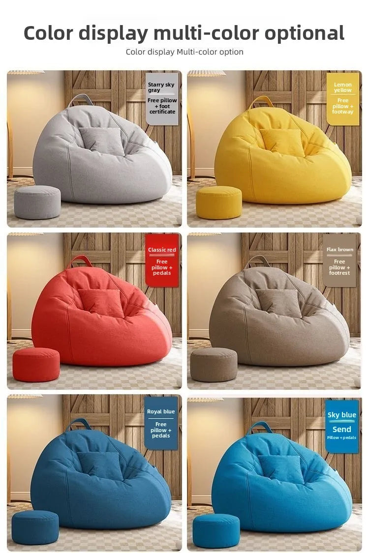 Lazy Sofa Bean Bag Tatami Living Room Recliner Small Apartment Leisure Chair