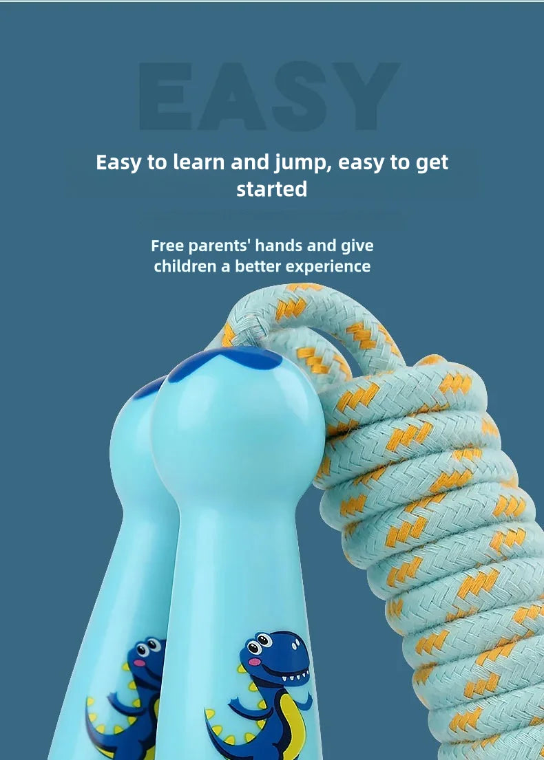 Children's Adjustable Cotton Jump Ropes for Outdoor Sports Toy