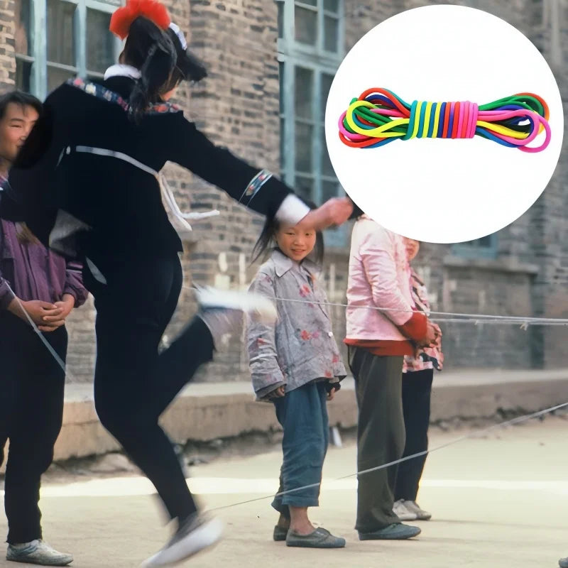 5-10m Jump Rope Rubber Band Motion Kids Skipping Rope