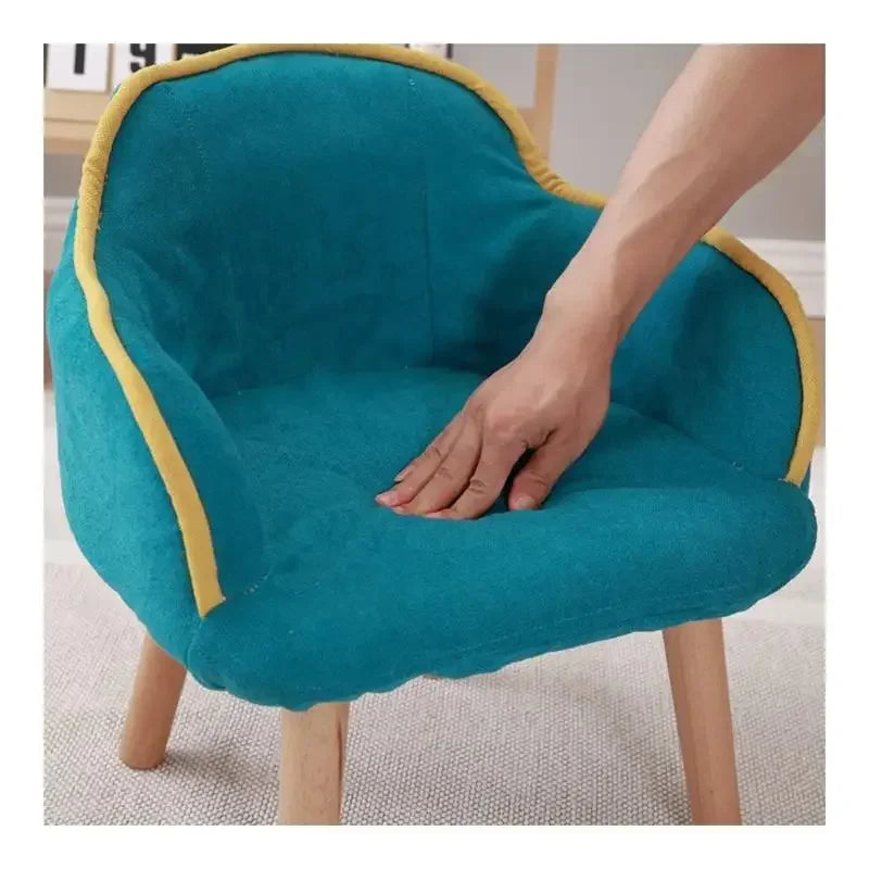 Children's small sofa chair, single person reading corner, reading lazy room backrest seat