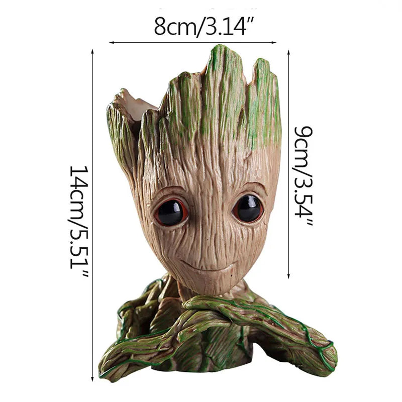 Office Desktop Display Cartoon Groot Figurines Handicrafts Decor