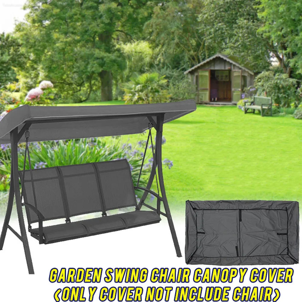 Waterproof Swing Canopy Garden Chair Tent Porch Top Cover Swing Roof For Courtyard