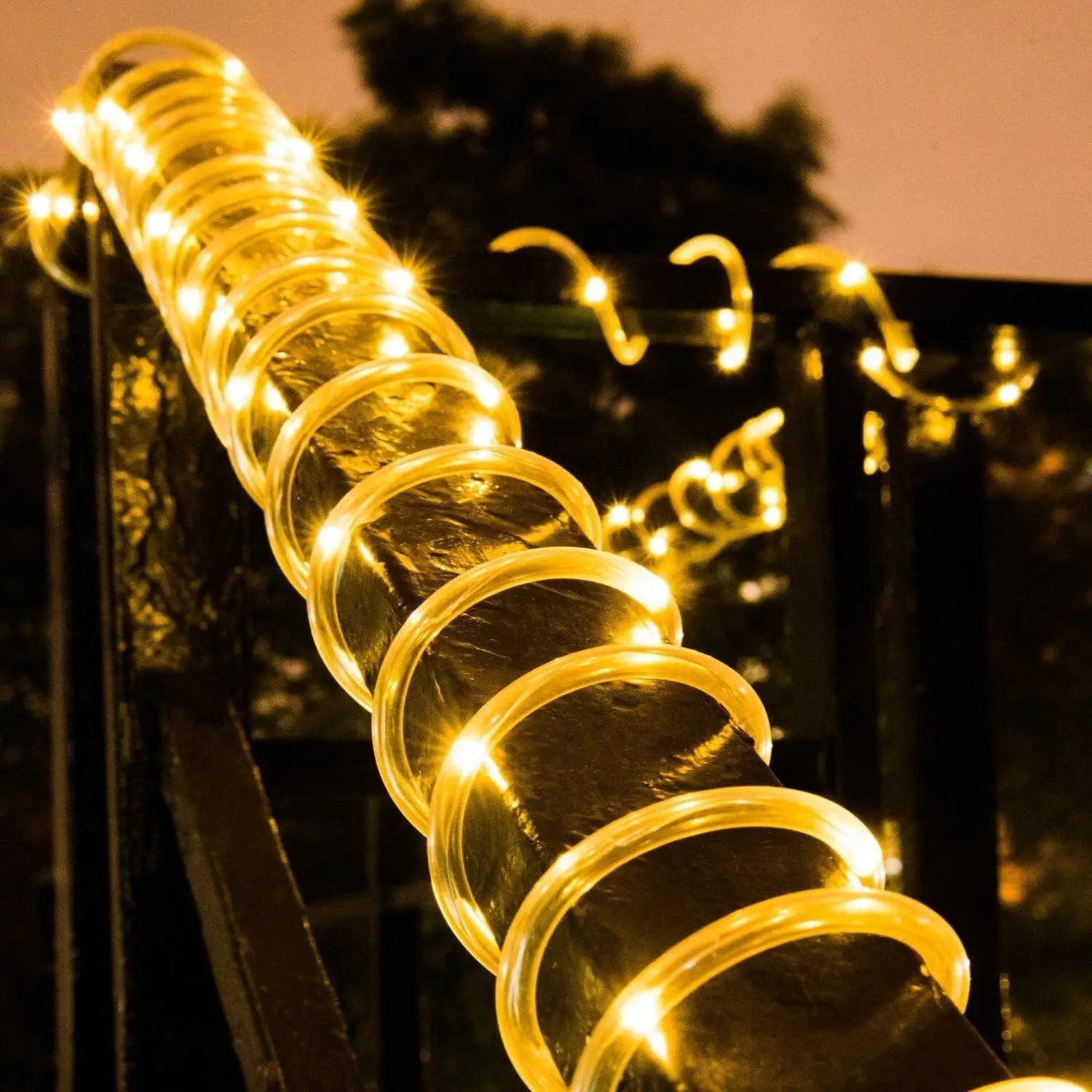 300 LED Solar Rope Strip Lights