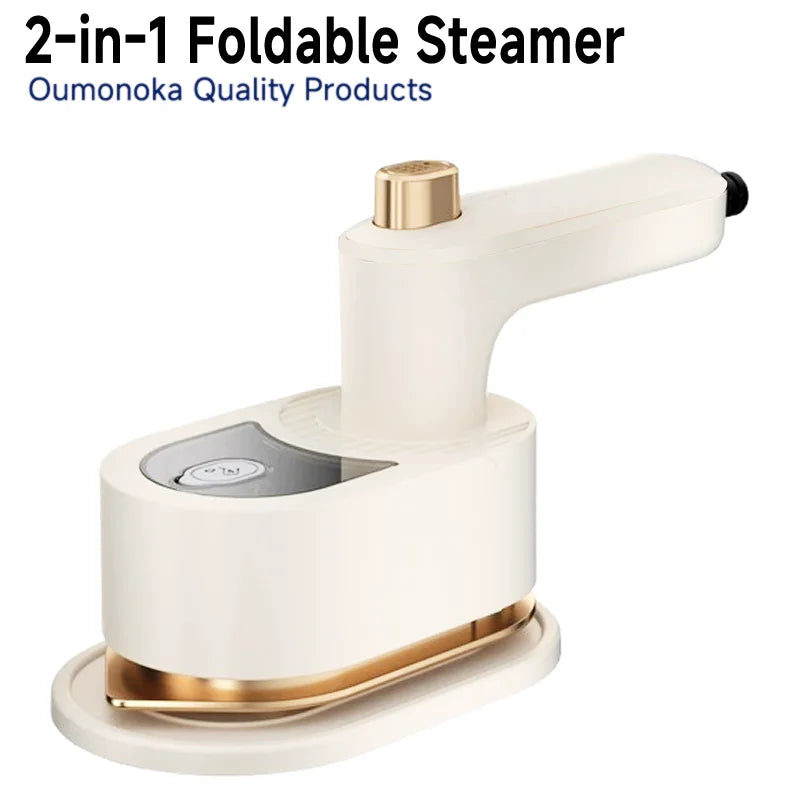 2-in-1 Handheld Travel Portable Ironing Garment Machine Steamer
