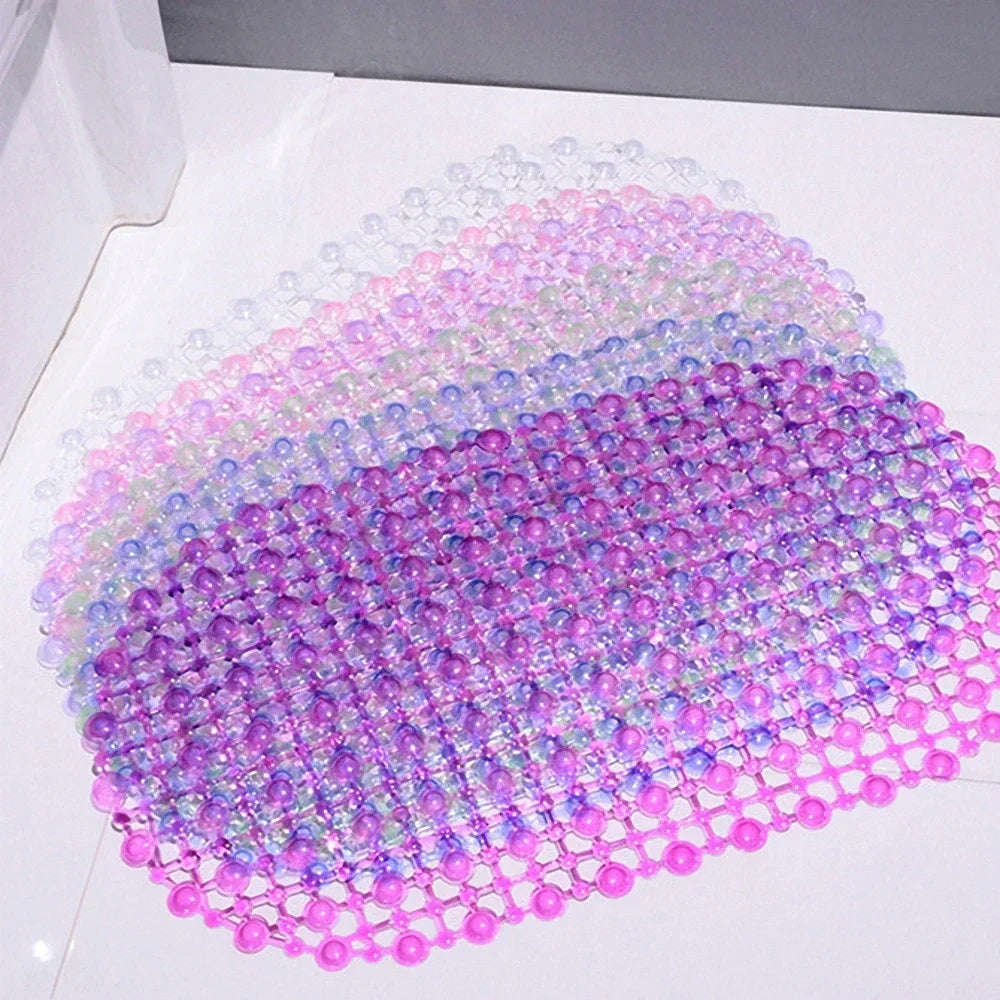 PVC Anti-Skid Bath Mat with Suction Cups