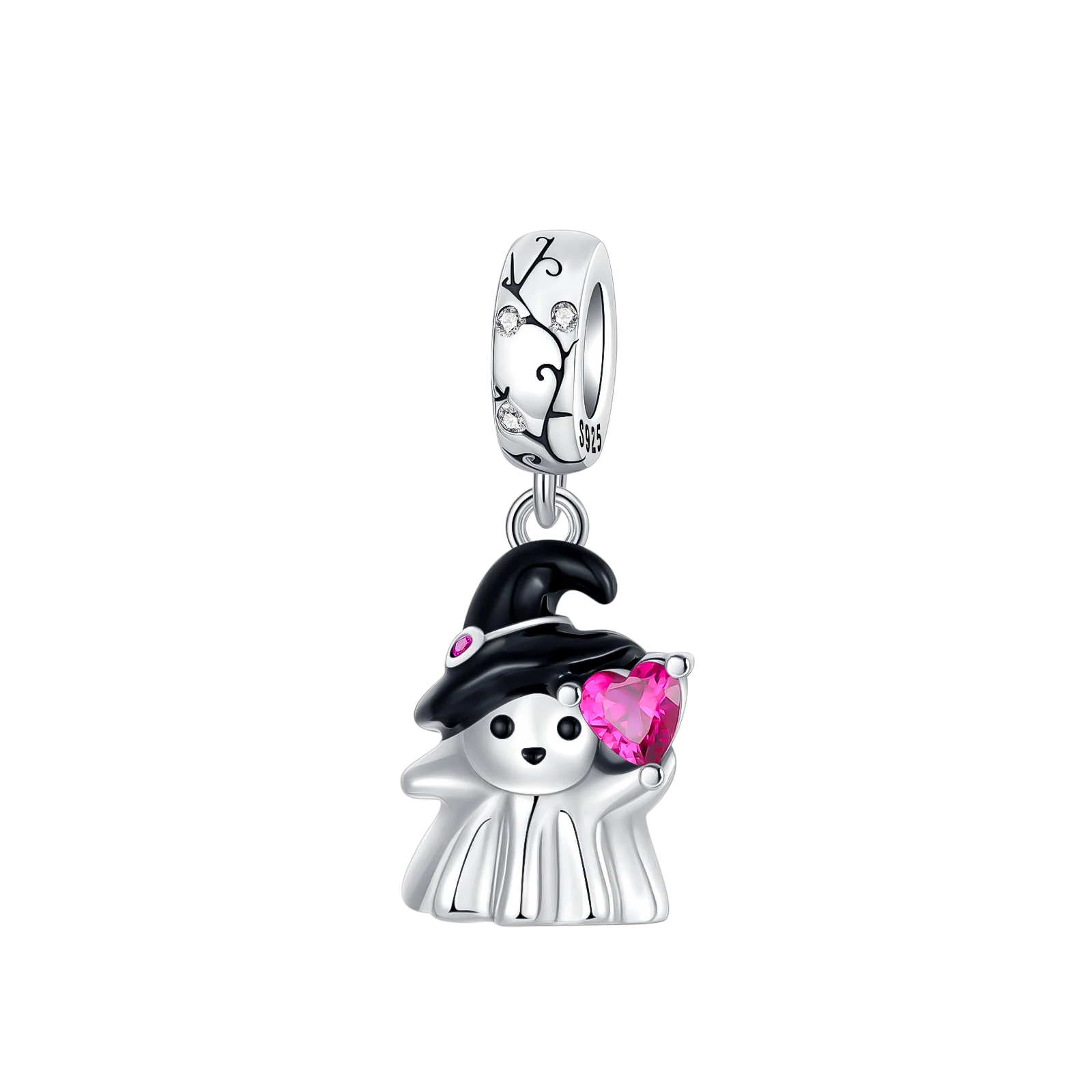 925 Silver Halloween Boutique Pendant Fit Original Bracelet Charm Necklace