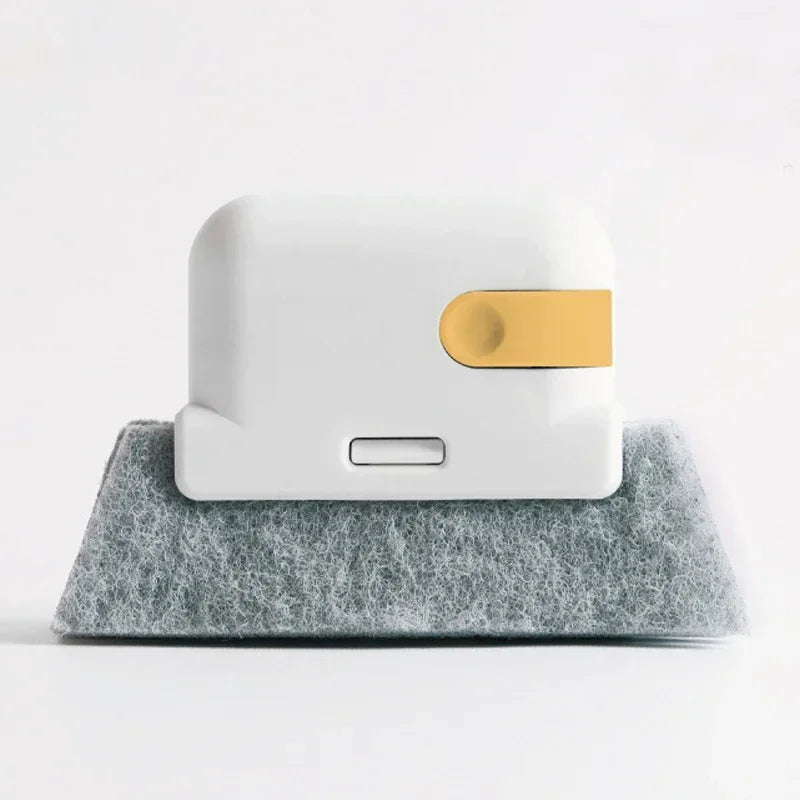 Household cleaning tool for window track, scouring Door track pad gap cleaner