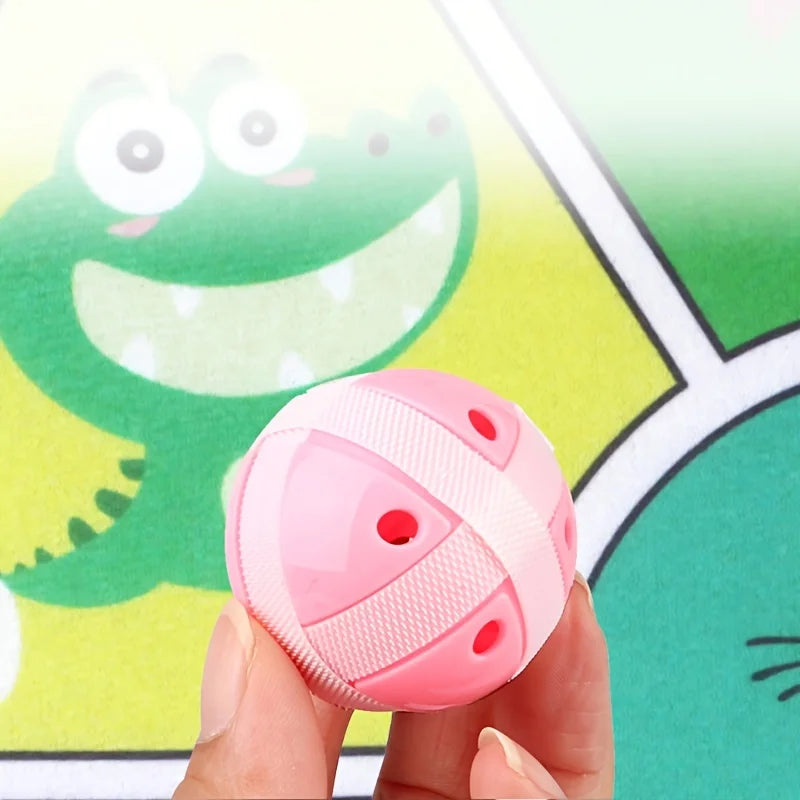 Large Hard Board Children's Sticky Ball Outdoor Parent-child Suction Cup Ball